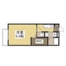 STATES MINAMI　Ⅱ番館 1Kの間取り