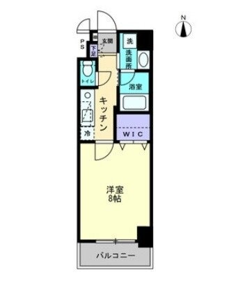 間取図 アルファレガロ南中央町