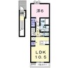 チェリーガーデン 1LDKの間取り