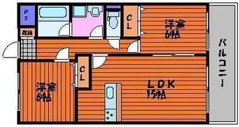 間取図 アリベ東古松