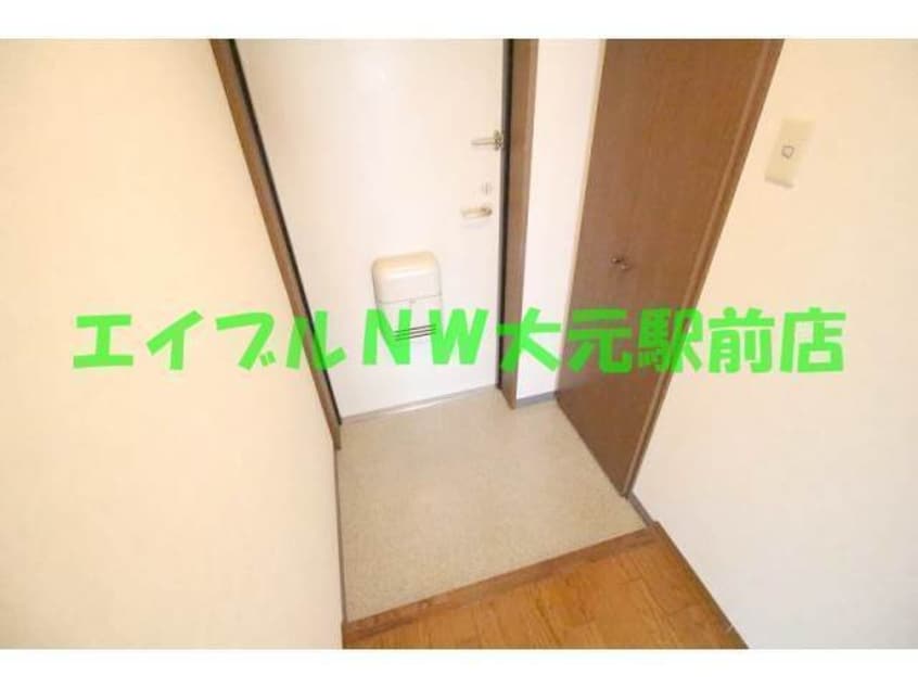 玄関 アリベ東古松