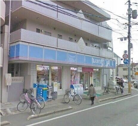 ローソン岡山法界院店(コンビニ)まで437m ルーナ大和