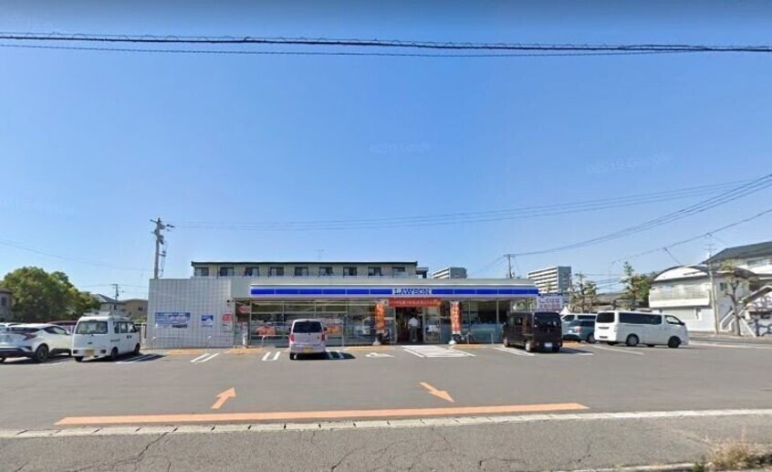 ローソン 岡山桜橋三丁目店(コンビニ)まで486m コーポ東山