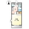 ミューズバレイ 1Kの間取り