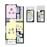 Ｈａｌｅ　Ｐｌｕｓ 1LDKの間取り
