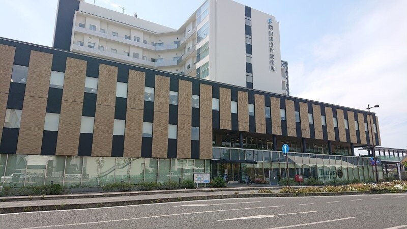 岡山市立市民病院(病院)まで429m ウェーブレジデンス北長瀬