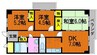ツインパレスＫ 3DKの間取り