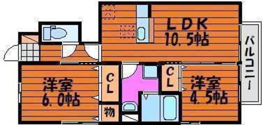 間取図 レザンカルチェ