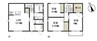 シャルマン福富西 3LDKの間取り