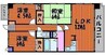 ライオンズマンション西古松 3LDKの間取り