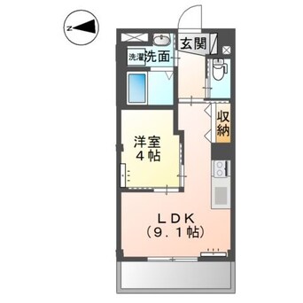 間取図 ブリエ　ロッシュ　Ｕ