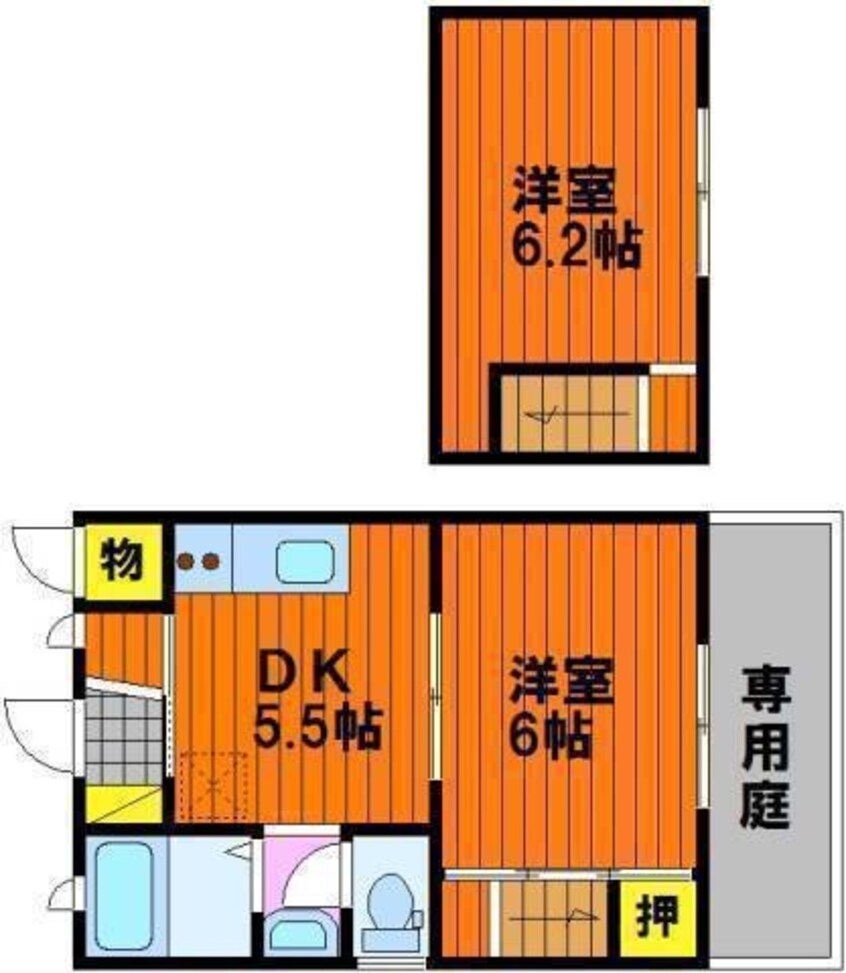 間取図 メゾンラフレーズⅠ号棟