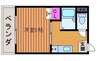 ライブコープ津島 1Kの間取り