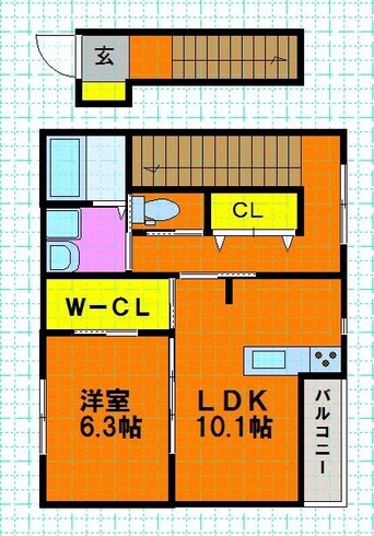 間取図 OCTO Casa Omachi Ⅱ