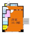 リッツ・ドエルマンション 1Kの間取り