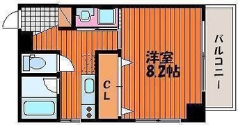 間取図 スタシオン電車みち