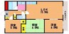 コニファープラザ新福 3LDKの間取り