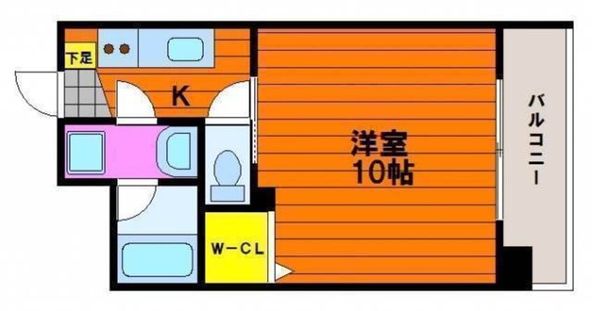 間取図 CEREZO奥田西町