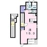 プラム 1Rの間取り