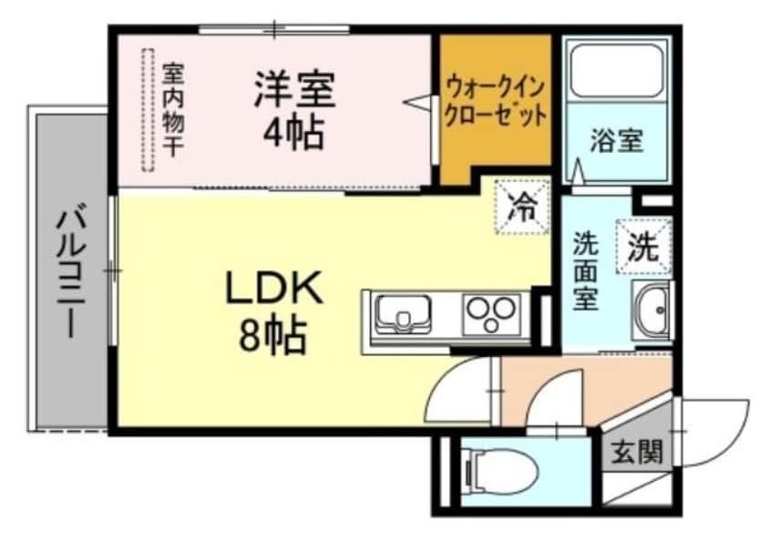 間取図 ウィング　Ａ棟