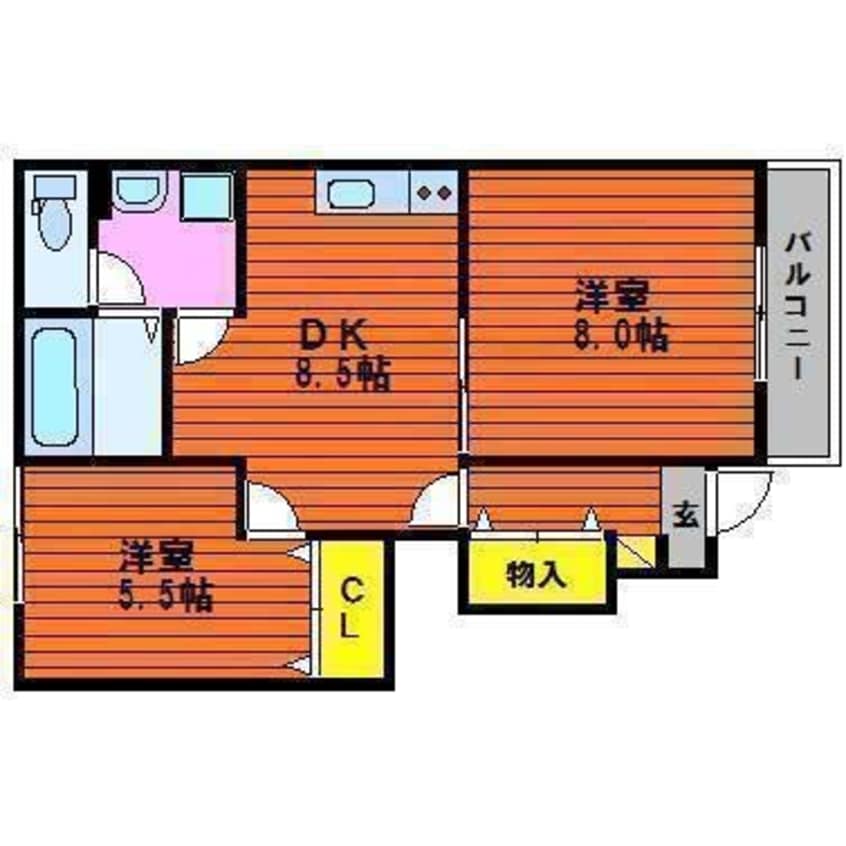 間取図 ロッコレジデンス