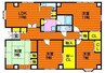 WELLNESSハレルヤ 4LDKの間取り