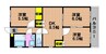 アーバニスト岡山 3LDKの間取り
