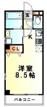BELLAGIO（ベラジオ） 1Rの間取り