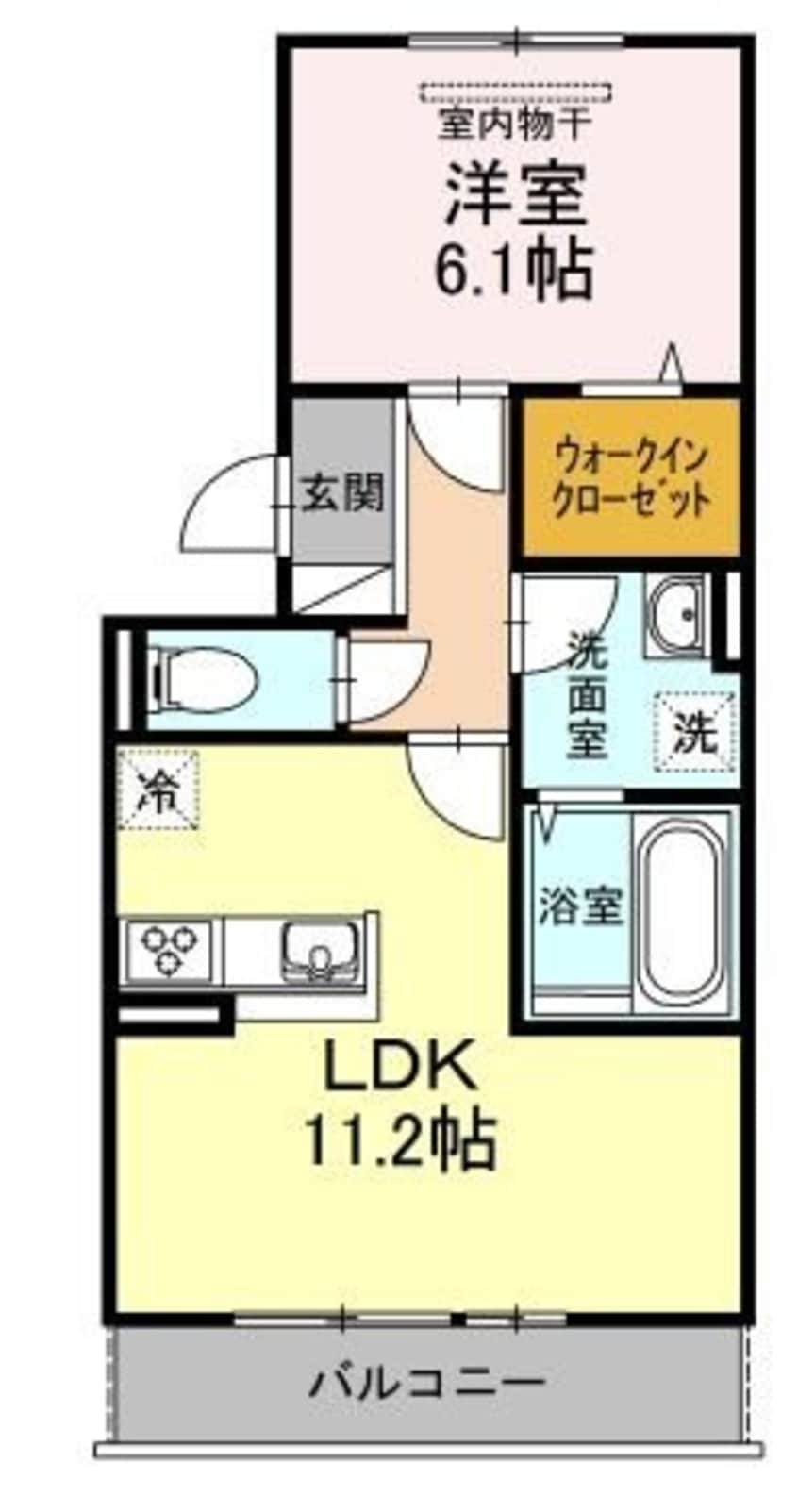 間取図 コートヴィレッジ東浦