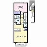 ビオレータ 1LDKの間取り