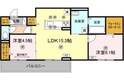 トリシア田中の間取図