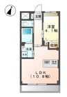 Affino due 1LDKの間取り