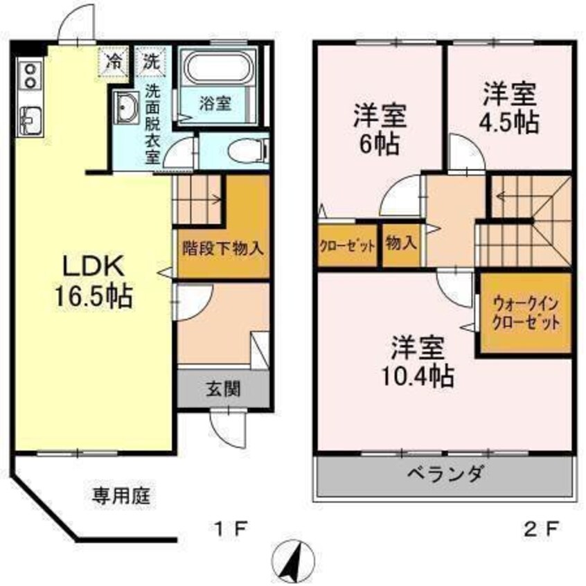 間取図 グレイスホーム　Ｂ棟