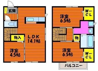 間取図 カーサ　ロッソ
