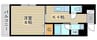 グランデュール幸町 1Kの間取り