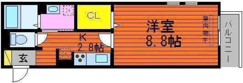 間取図 グレイス西崎