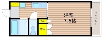 間取図 セントフォレスト伊島