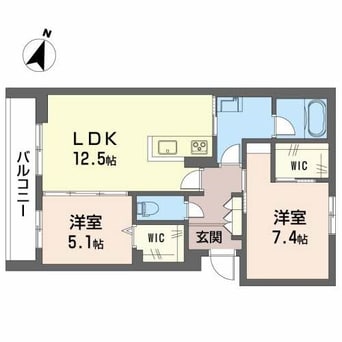 間取図 サニーコート