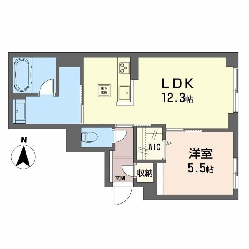 間取図 ベレオガーデンズ上中野