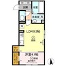 D-ROOM大元駅前 1LDKの間取り