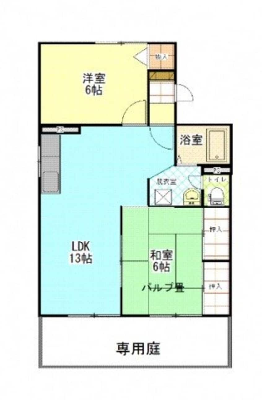 間取図 エントピア学南B