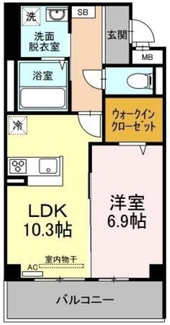 間取図 プラムグランデ