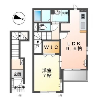 間取図 リュミエール辰巳