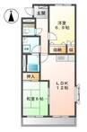 ティーワイケイ 2LDKの間取り