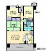 アルファステイツ清心 3LDKの間取り