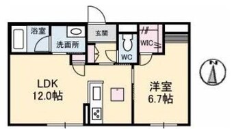 間取図 グレースヴィラ西崎