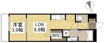 間取図 月光　旭川リバーサイドウエスト