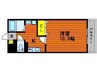 グランツ・Ｍ 1Kの間取り
