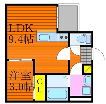 間取図 REGALEST 東島田Ⅰ