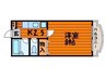 リーセント大和町 1Kの間取り